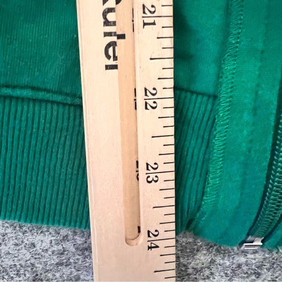 Disneyland Mickey Mouse Hoodie Jacket Womens Large Green Gold Full Zip Y2K - Picture 11 of 11